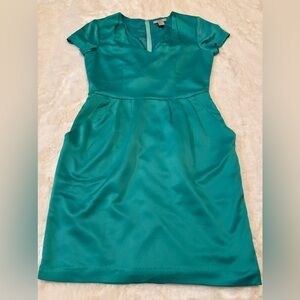 NWOT H&M Green Mini Dress, Size 6